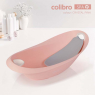 Ванночка с горкой Colibro Spa 2в1 Crystal pink