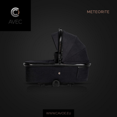 Коляска для двойни 2 в 1 CAVOE AVEC meteorite