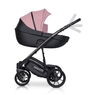 Детская коляска RIKO PACCO 3 в 1 pink (02)