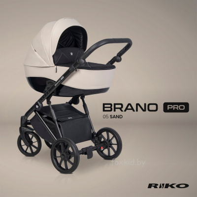 Коляска 3 в 1 RIKO BRANO PRO sand 05