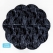 Игровой коврик-матрас MISIOO FLOWER (черный мрамор)